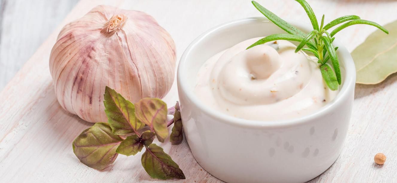 Salsa cremosa de ajo | Crema de leche Alquería